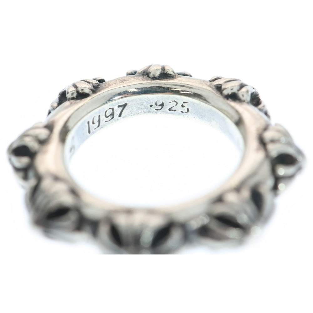CHROME HEARTS(クロムハーツ) CROSS BAND クロスバンド リング シルバー BCA342