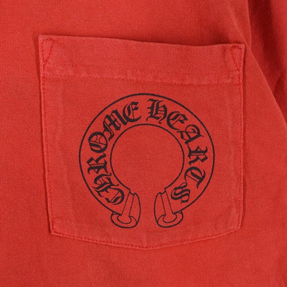 CHROME HEARTS(クロムハーツ) × MATTY BOY PPO KETCHUP T-SHRT マッティボーイ ケチャップ 長袖Tシャツカットソー レッド