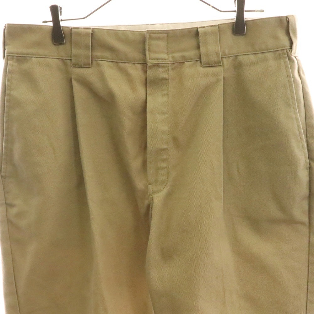 COOTIE PRODUCTIONS(クーティー プロダクションズ) × 21SS Dickies 1 Tuck Trousers 1タック トラウザー パンツ ベージュ