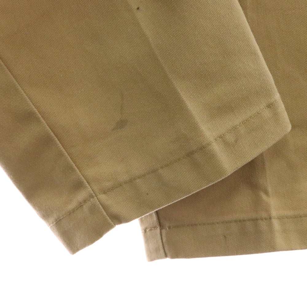 COOTIE PRODUCTIONS(クーティー プロダクションズ) × 21SS Dickies 1 Tuck Trousers 1タック トラウザー パンツ ベージュ