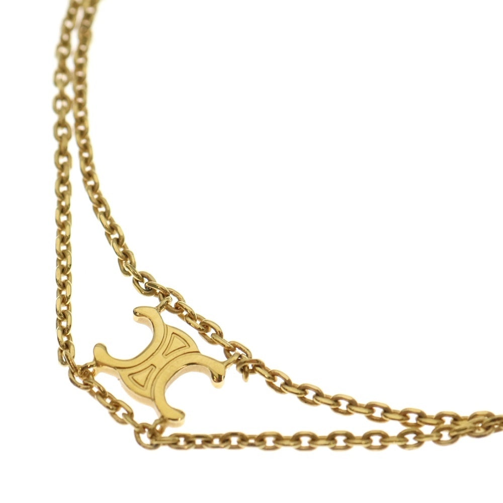 CELINE(セリーヌ) トリオンフモチーフ サスペンダーネックレス ゴールド WCA3283