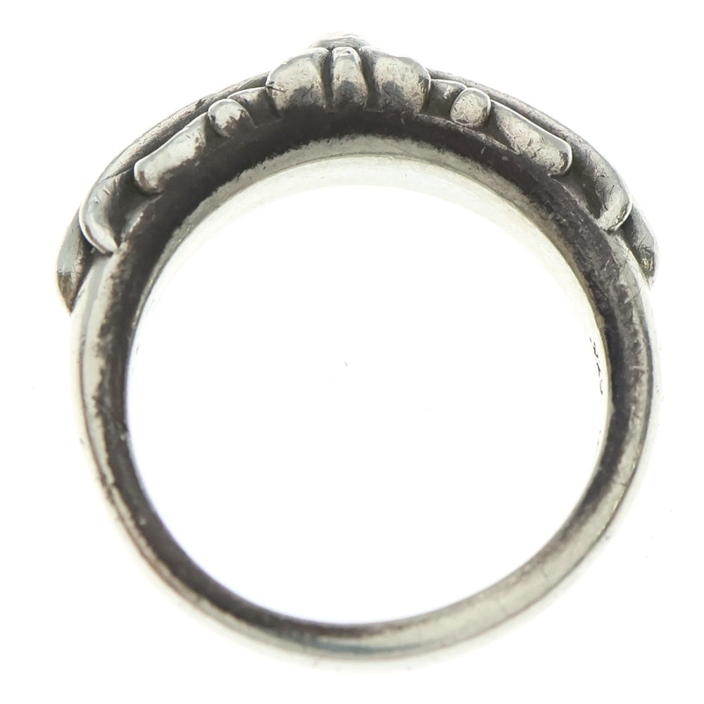 CHROME HEARTS(クロムハーツ) BABY CLASSIC ベイビークラシックフローラルクロスリング シルバー BCA338