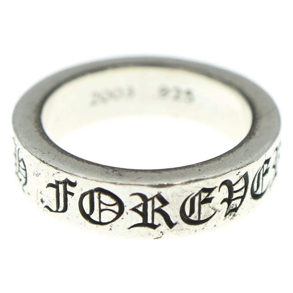 CHROME HEARTS(クロムハーツ) 6mm SPACER FOREVER 6mmスペーサーリング フォーエバーシルバー BCA337
