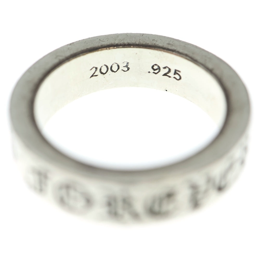 CHROME HEARTS(クロムハーツ) 6mm SPACER FOREVER 6mmスペーサーリング フォーエバーシルバー BCA337