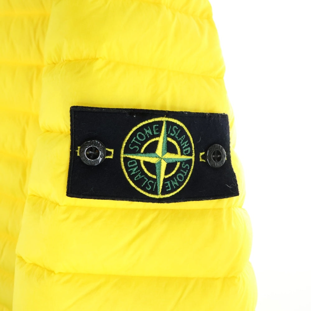 STONE ISLAND(ストーンアイランド) LOOM WOVEN CHAMBERS R-NYLON ルームウーブンチャンバ ダウンジャケット 781541524 イエロー