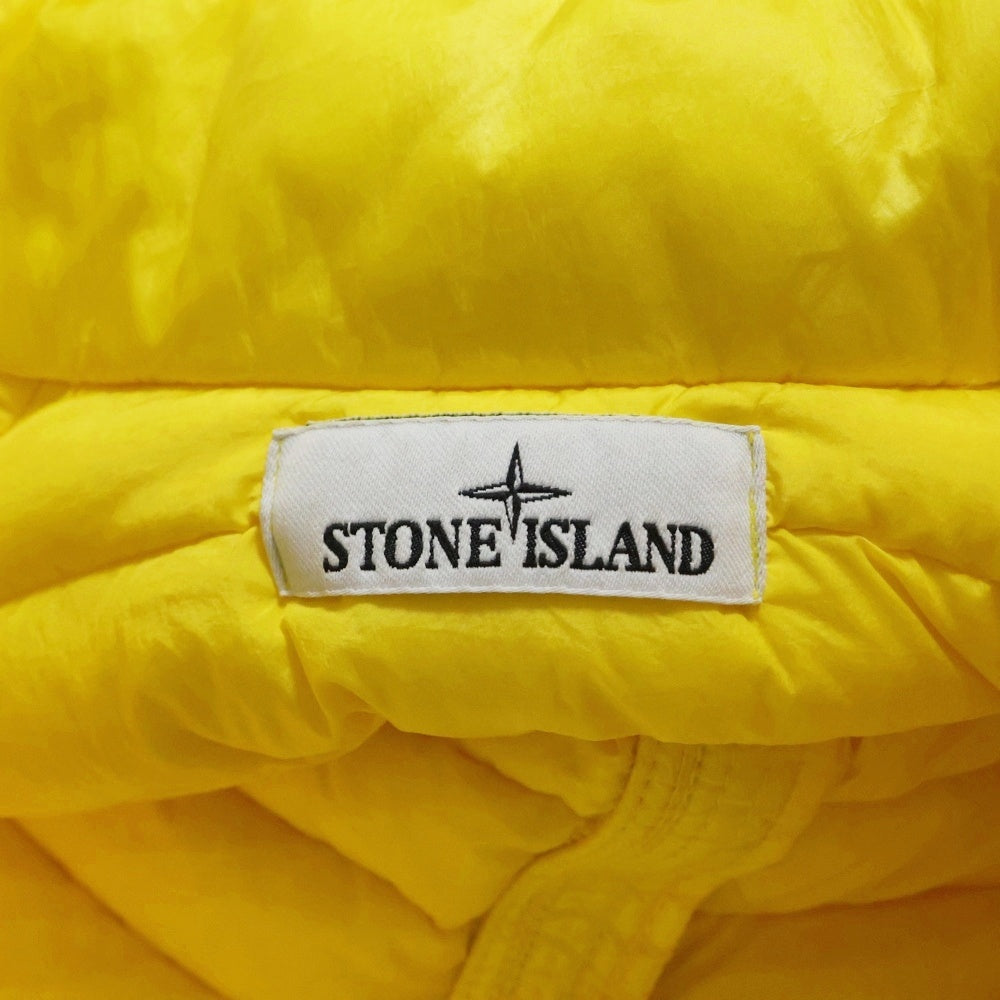 STONE ISLAND(ストーンアイランド) LOOM WOVEN CHAMBERS R-NYLON ルームウーブンチャンバ ダウンジャケット 781541524 イエロー