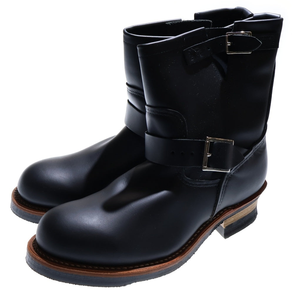 RED WING(レッド ウイング) 8inch Engineer ショート エンジニア スチールトゥ ブーツ 2976 ブラック