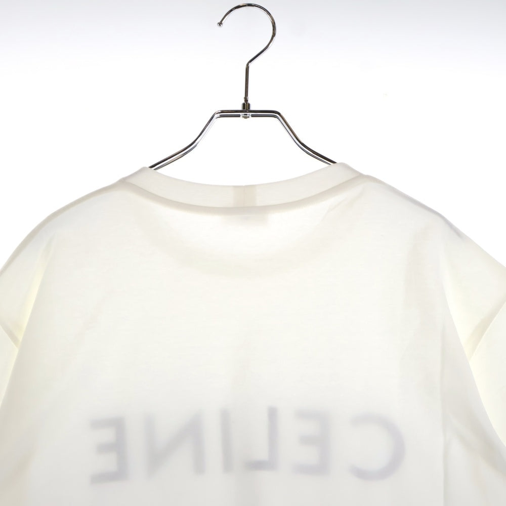 CELINE(セリーヌ) ルーズフィットロゴプリント半袖Tシャツ カットソー