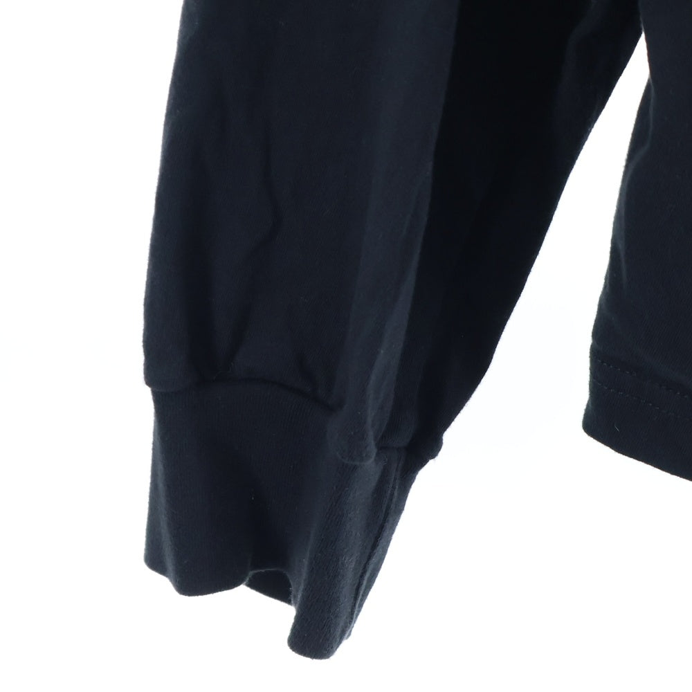 CHROME HEARTS(クロムハーツ) Paris 18 AV. Montaigne L S Tee パリ限定BSフレアプリント 長袖Tシャツ カットソー ロンT ブラック