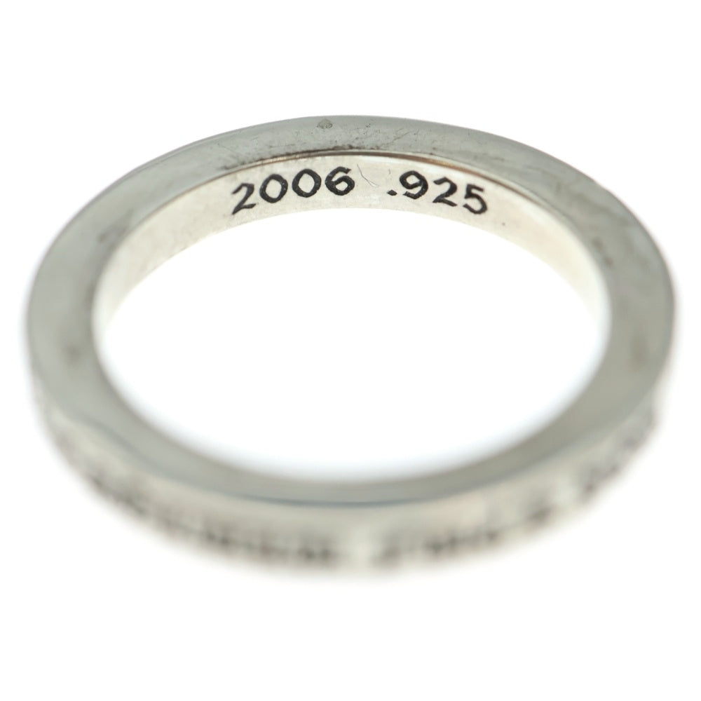 CHROME HEARTS(クロムハーツ) 3mm SPACER FUCKYOU ホノルル限定 3mmスペーサーファックユー シルバーリング シルバー BCA395