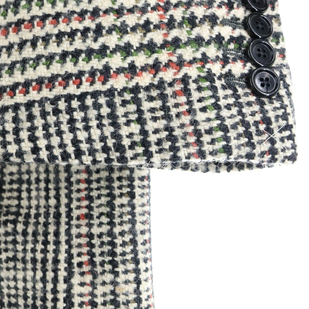 CELINE(セリーヌ) トムボーイツイードテーラードジ ャケット 2V71K433S ベージュ/ブラック