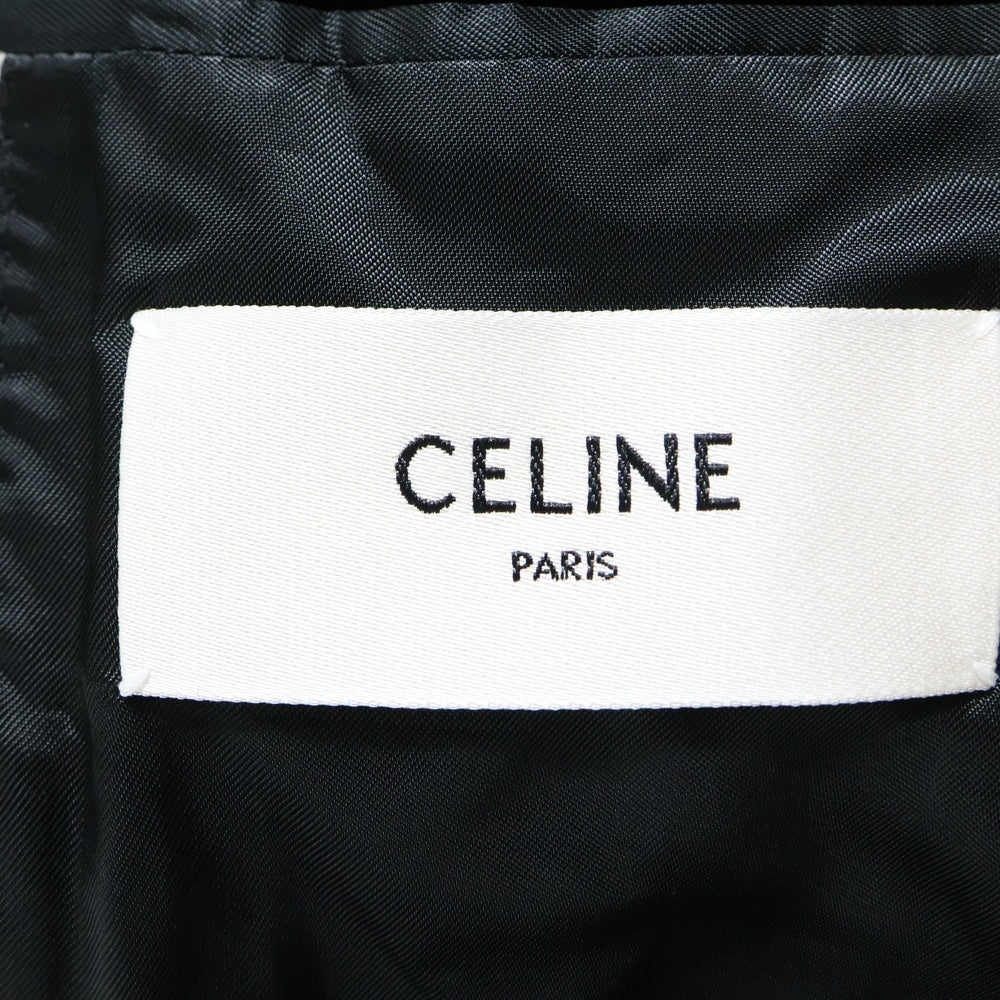 CELINE(セリーヌ) トムボーイツイードテーラードジ ャケット 2V71K433S ベージュ/ブラック
