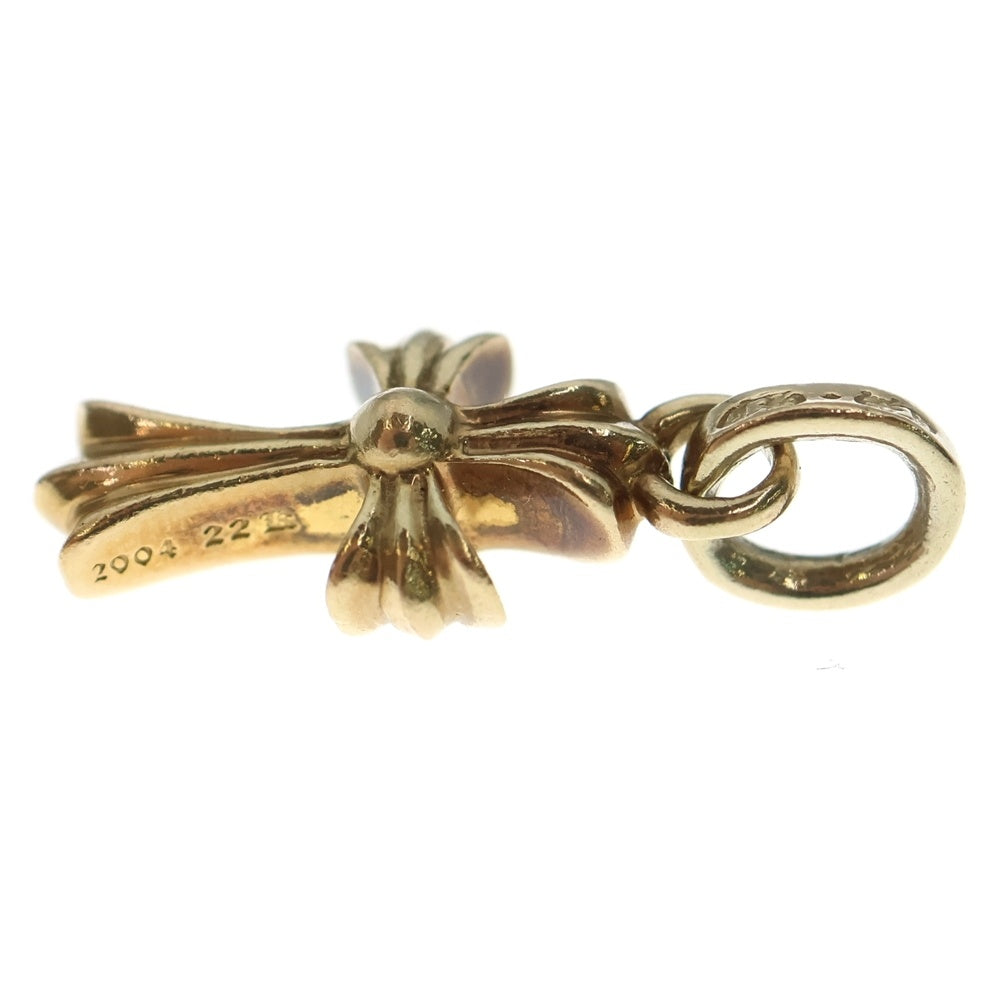 CHROME HEARTS(クロムハーツ) 22K CRS BBYFAT ベイビーファットクロス ペンダントトップ ゴールド BCA037