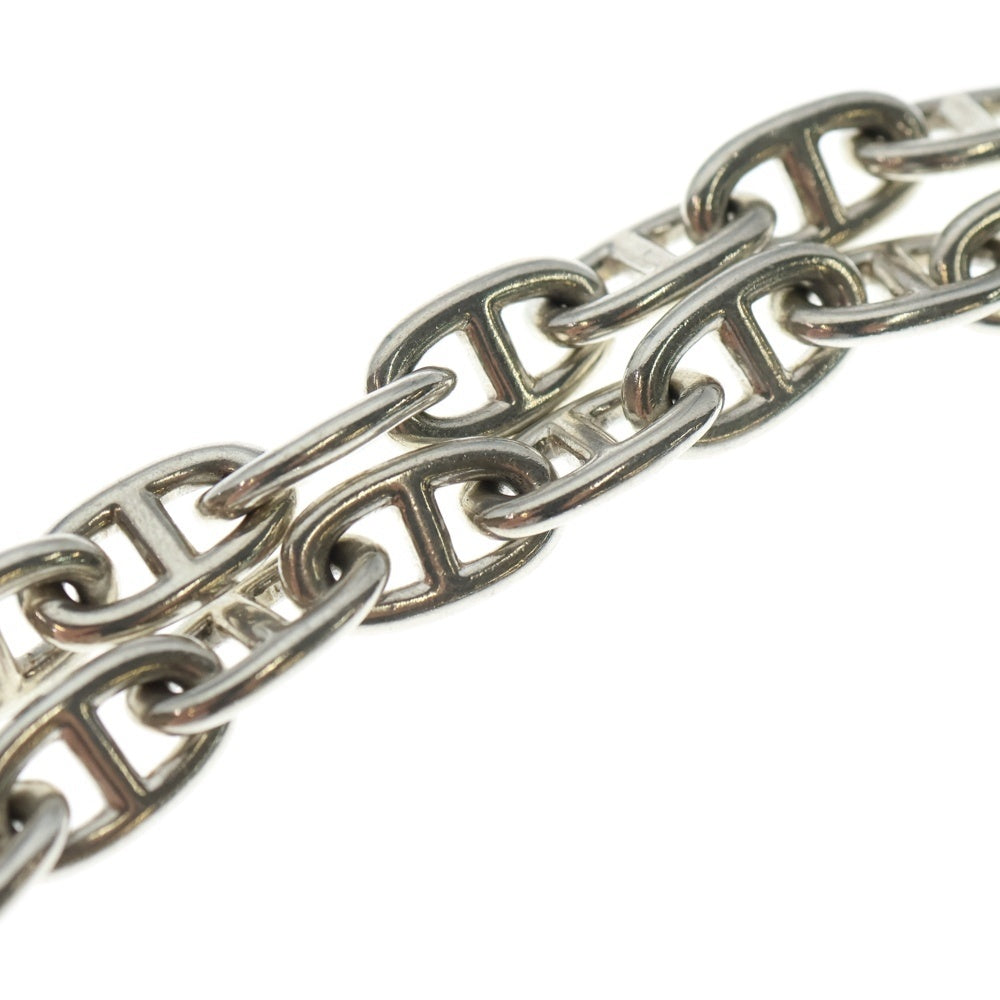 HERMES(エルメス) マルジェラ期 Chaine d'Ancre GM YG Mix シェーヌダンクルイエローゴールドミックスチェーンネックレス 29コマ シルバー/ゴールド