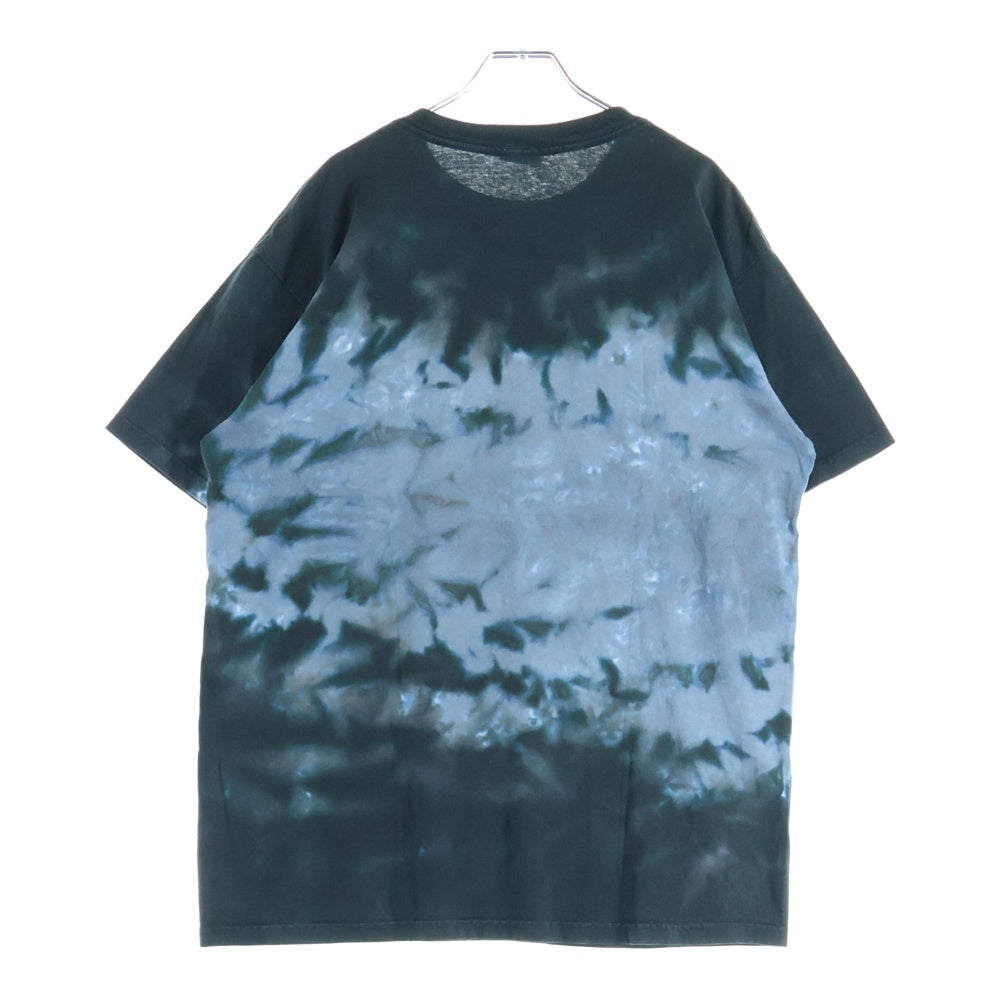 VINTAGE(ヴィンテージ) 00s PINK FLOYD THE WALL ピンクフロイド タイダイ フロントプリント半袖Tシャツカットソー ネイビー