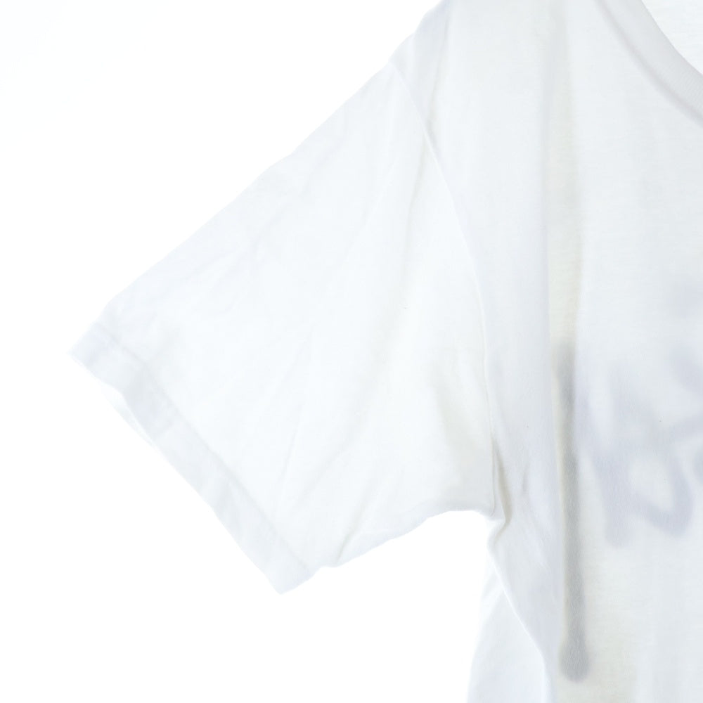 STUSSY(ステューシー) バックロゴプリント クルーネック半袖Tシャツ カットソー ホワイト