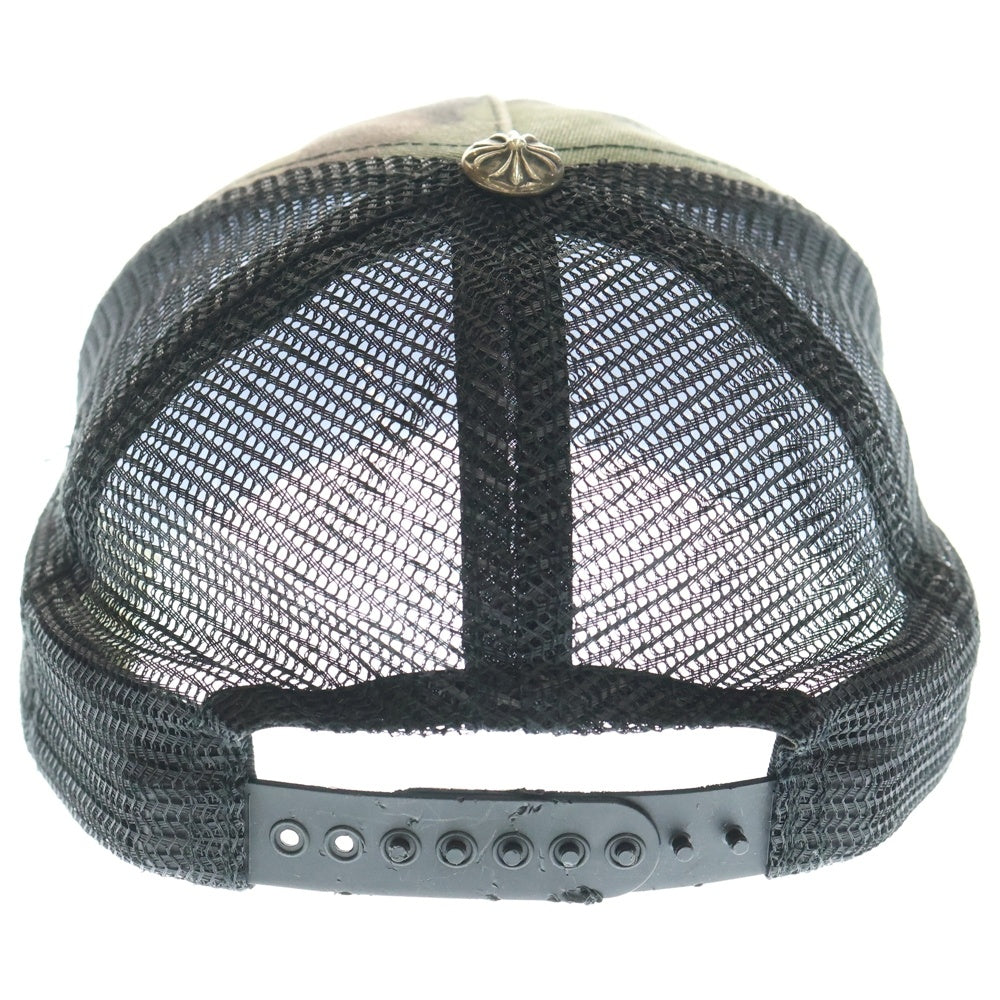 CHROME HEARTS(クロムハーツ) TRUCKER CAP CHパッチ メッシュトラッカーキャップ 帽子 カーキ