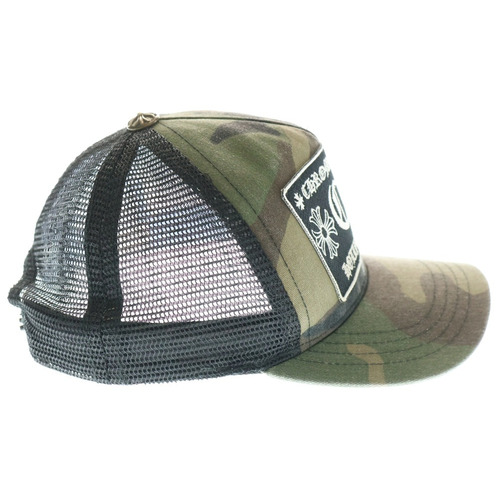 CHROME HEARTS(クロムハーツ) TRUCKER CAP CHパッチ メッシュトラッカーキャップ 帽子 カーキ