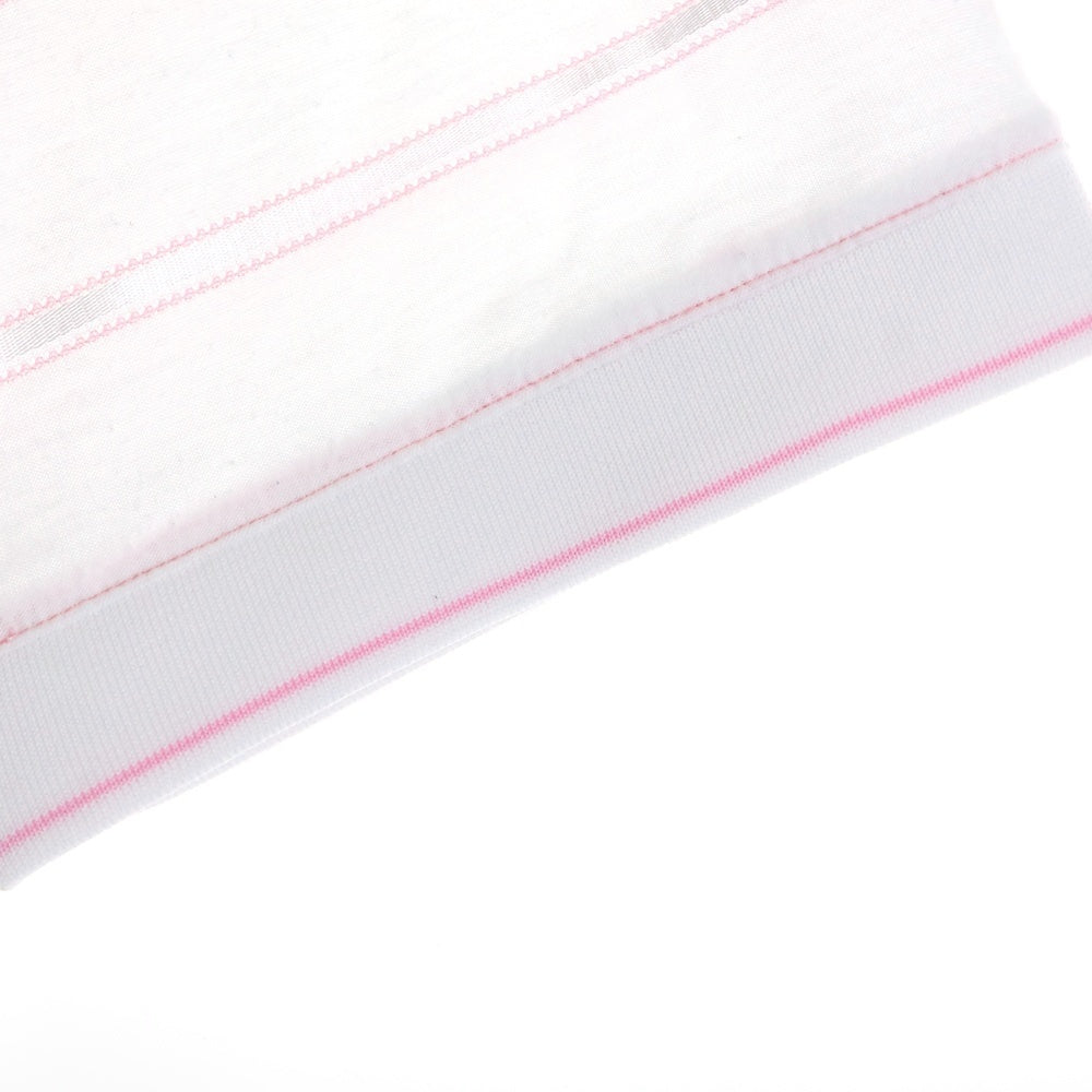 SUPREME(シュプリーム) 25SSxUMBRO Stripe Soccer Jersey アンブロ ストライプサッカージャージ 半袖Tシャツカットソー ホワイト/ピンク