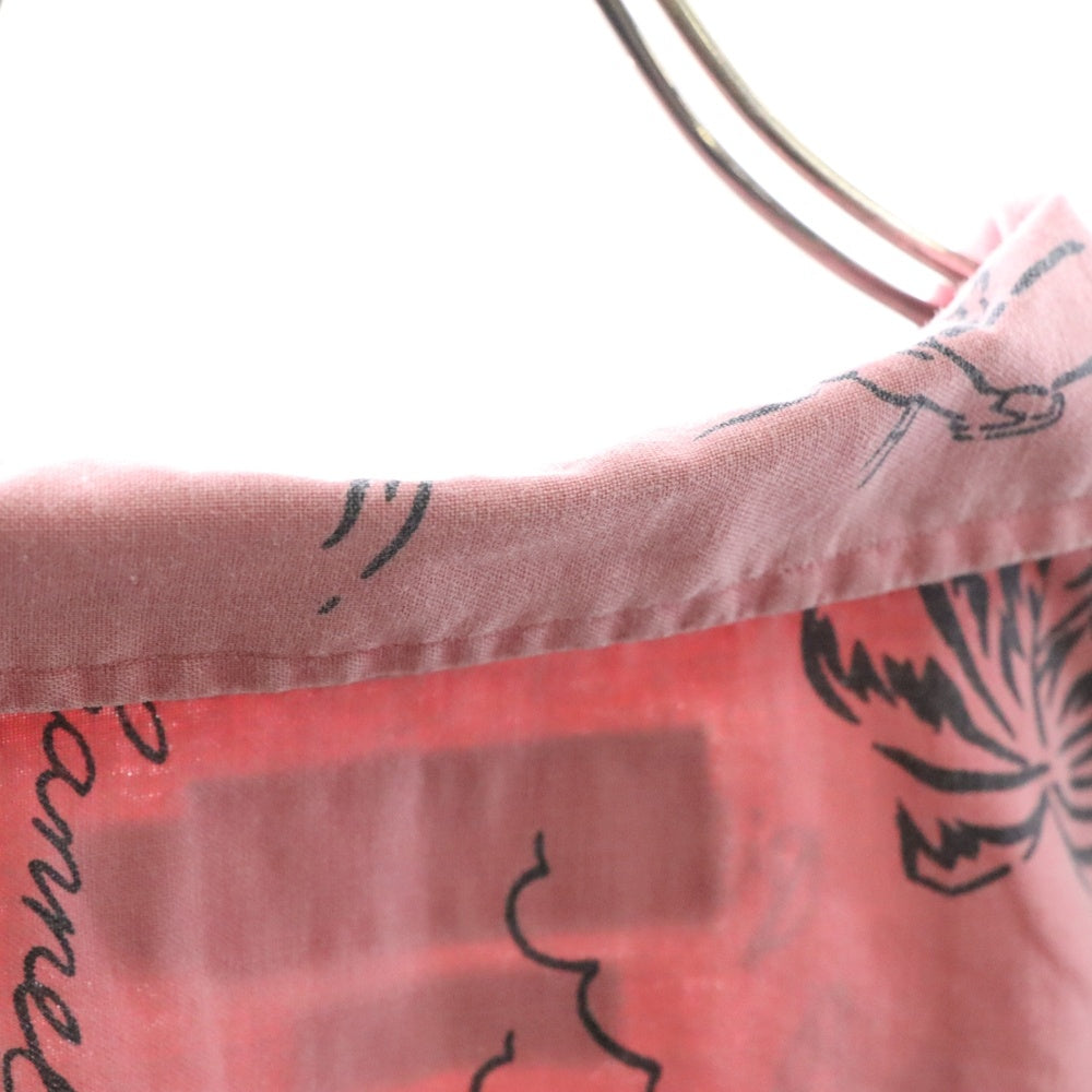 POLO RALPH LAUREN(ポロラルフローレン) 90s CALDWELL オープンカラー 開襟半袖シャツ ピンク