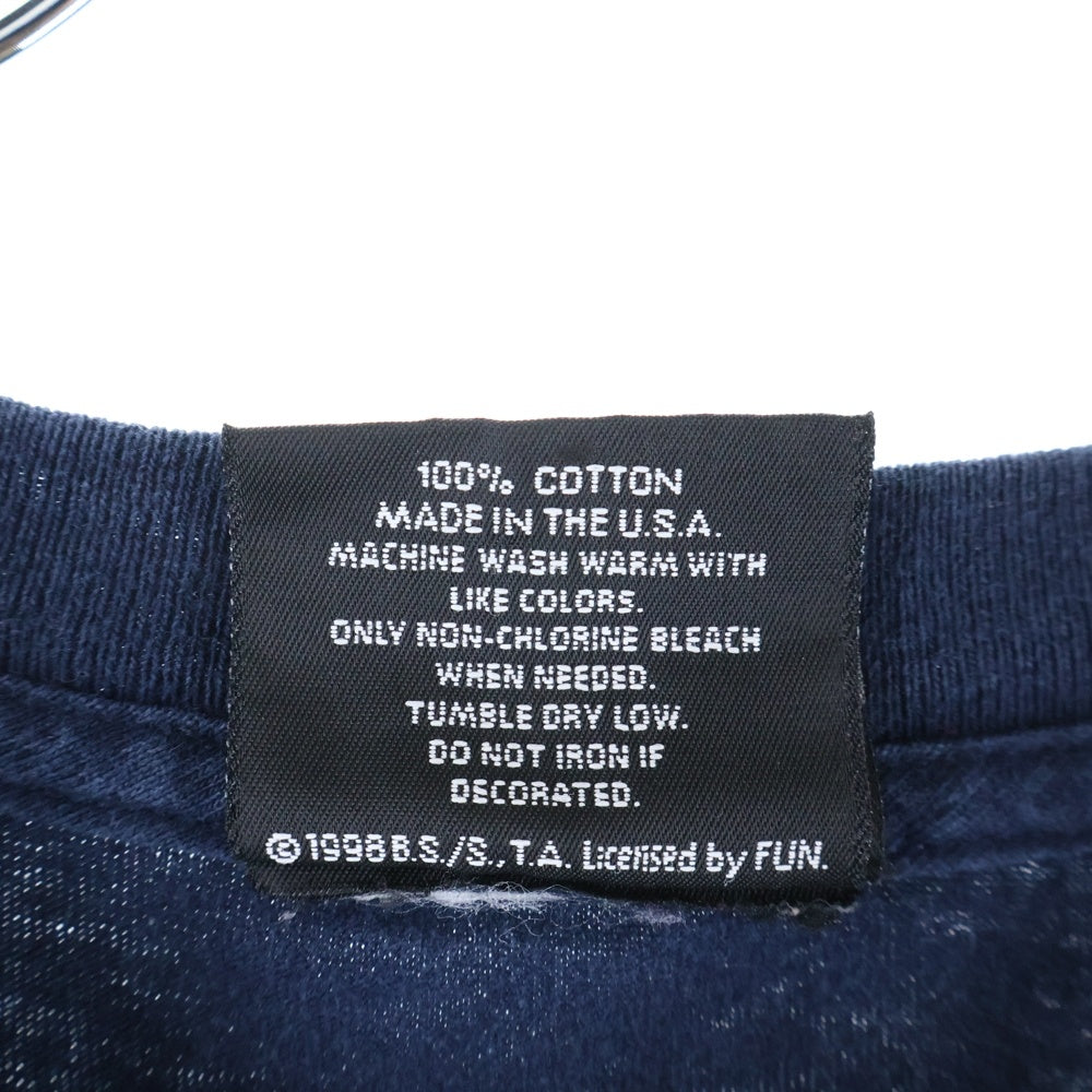 VINTAGE(ヴィンテージ) 90sDRAGON BALL ドラゴンボール 両面プリント 半袖Tシャツカットソー ネイビー