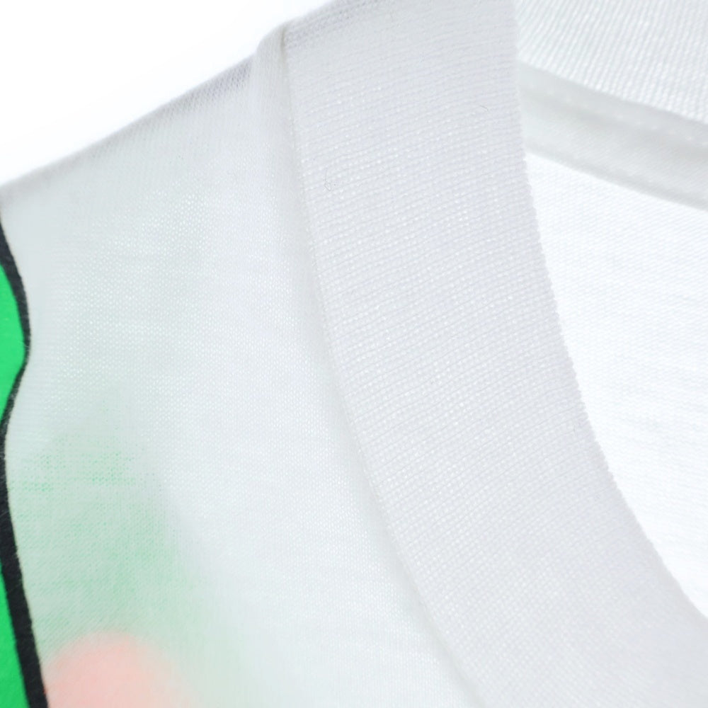 VINTAGE(ヴィンテージ) 90s NEWPORT ニューポート サスペンダー柄 両面プリント 半袖Tシャツカットソー ホワイト