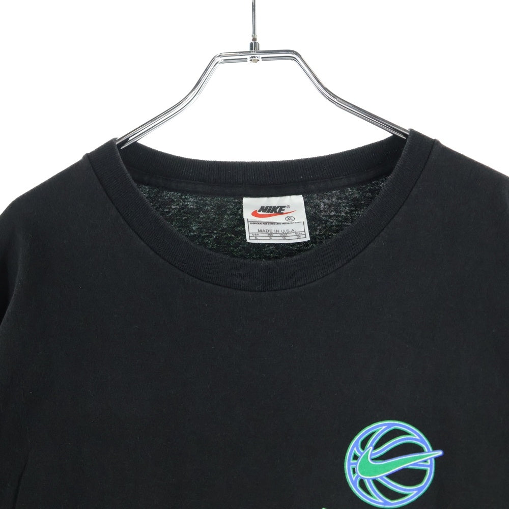 NIKE(ナイキ) 90s VINTAGE JASON KIDO プリント 半袖Tシャツカットソー ブラック
