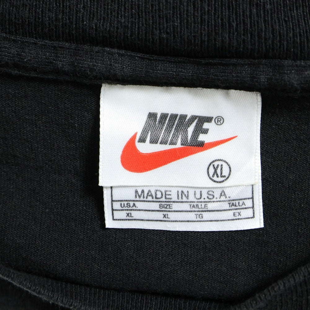 NIKE(ナイキ) 90s VINTAGE JASON KIDO プリント 半袖Tシャツカットソー ブラック