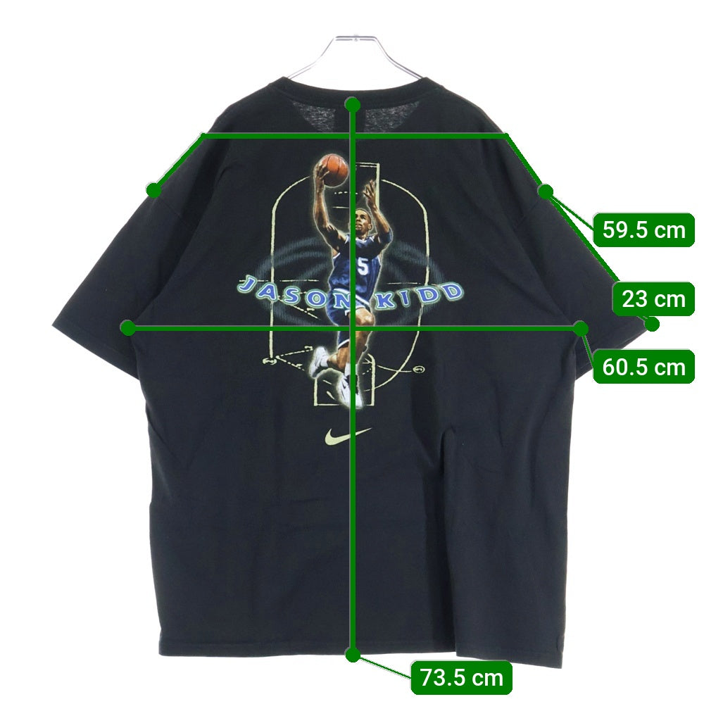 NIKE(ナイキ) 90s VINTAGE JASON KIDO プリント 半袖Tシャツカットソー ブラック