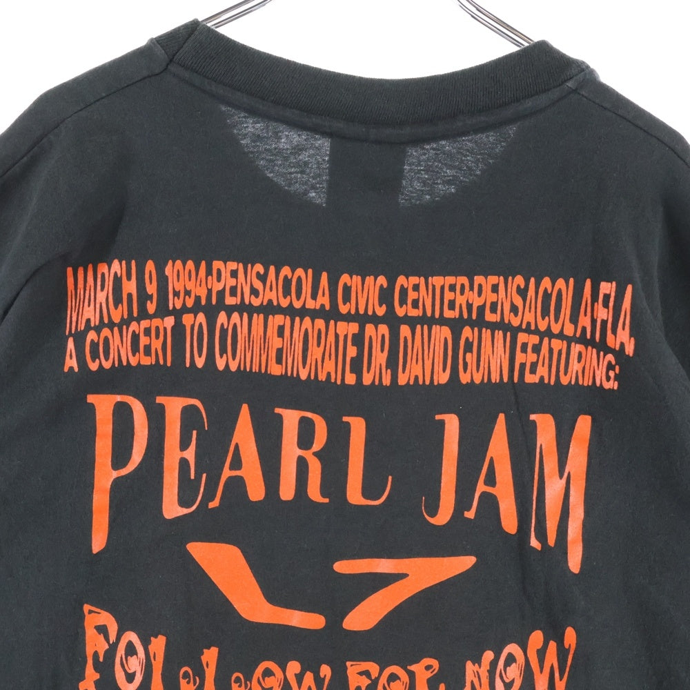 VINTAGE(ヴィンテージ) 90s ROCK FOR CHOICE 1994 MUSIC FESTIVAL 両面プリント 半袖Tシャツカットソー ブラック