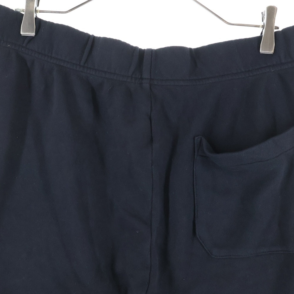 CHROME HEARTS(クロムハーツ) Y NOT VERTICAL LOGO CROSS EMBROIDERY SWEAT HALF PANTS ヴァーティカルロゴ クロス刺繍 スウェットハーフパンツ ブラック