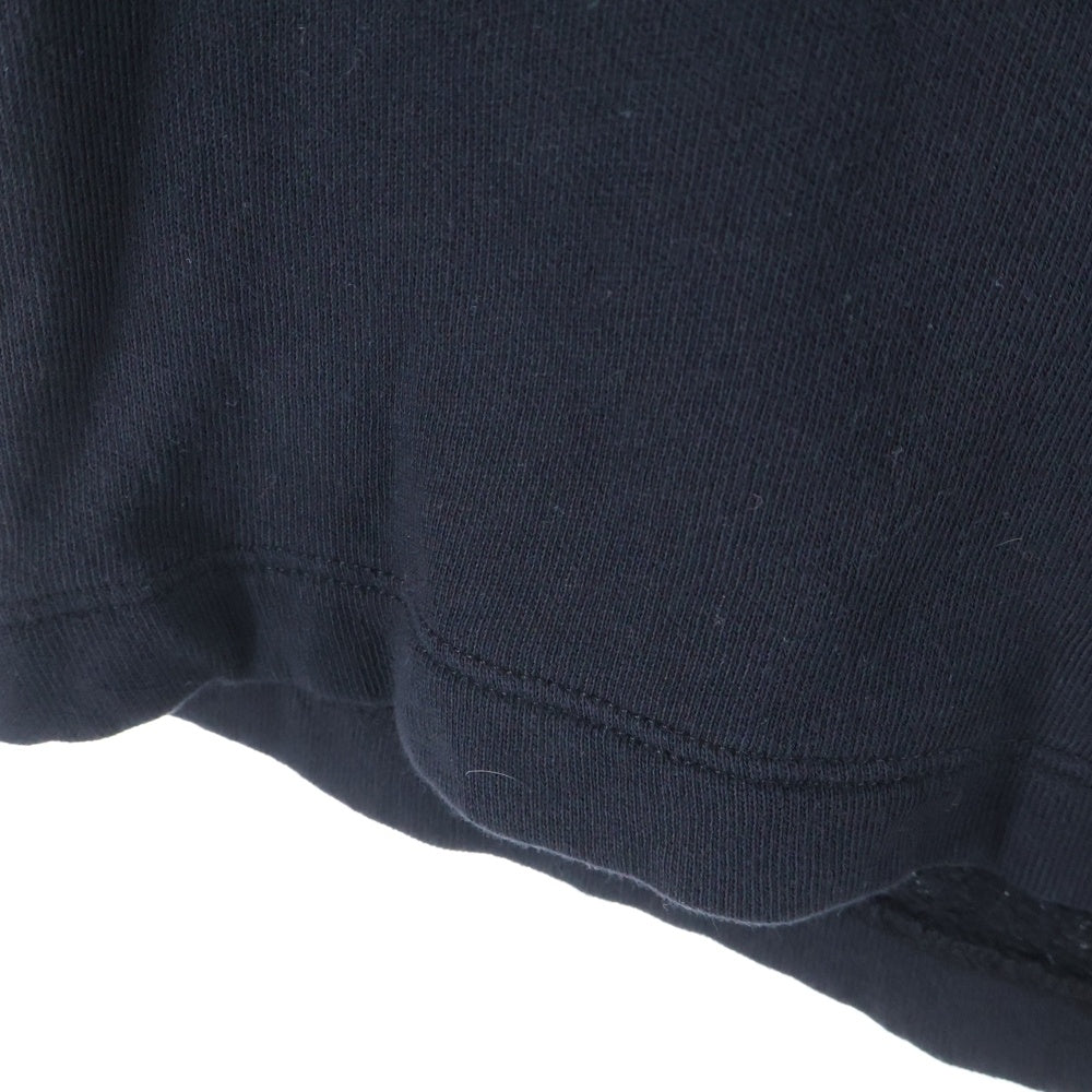 CHROME HEARTS(クロムハーツ) Y NOT VERTICAL LOGO CROSS EMBROIDERY SWEAT HALF PANTS ヴァーティカルロゴ クロス刺繍 スウェットハーフパンツ ブラック