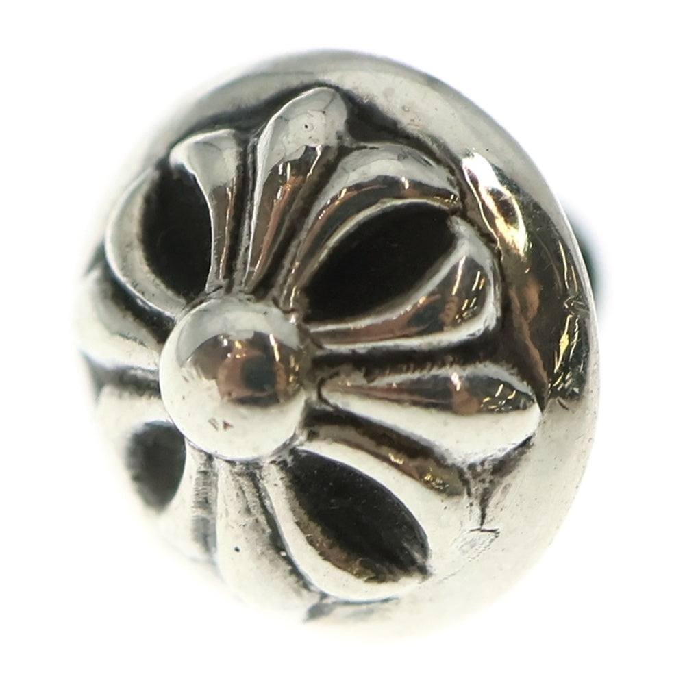 CHROME HEARTS(クロムハーツ) STUD CRSBLL クロスボールスタッドピアス シルバー BCA110