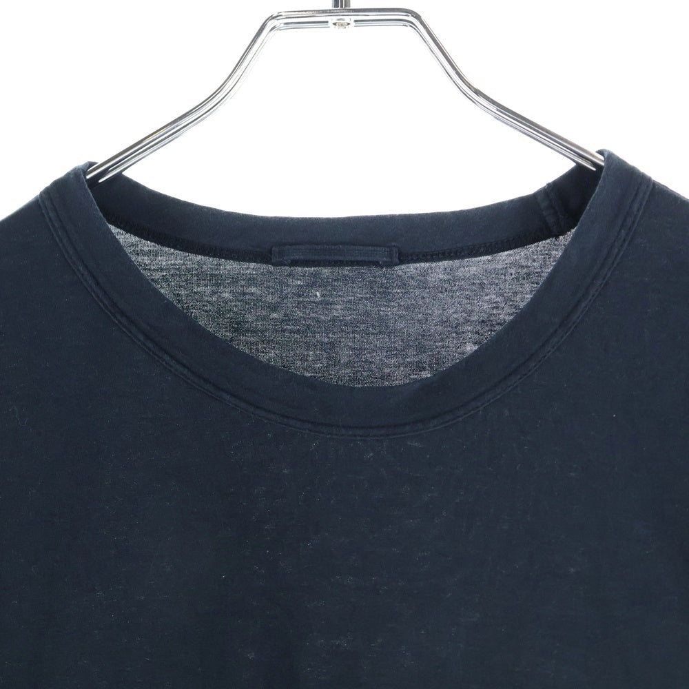 Ten C(テンシー) フロントロゴプリントTシャツ ブラック 22CTCUH02098 A06021