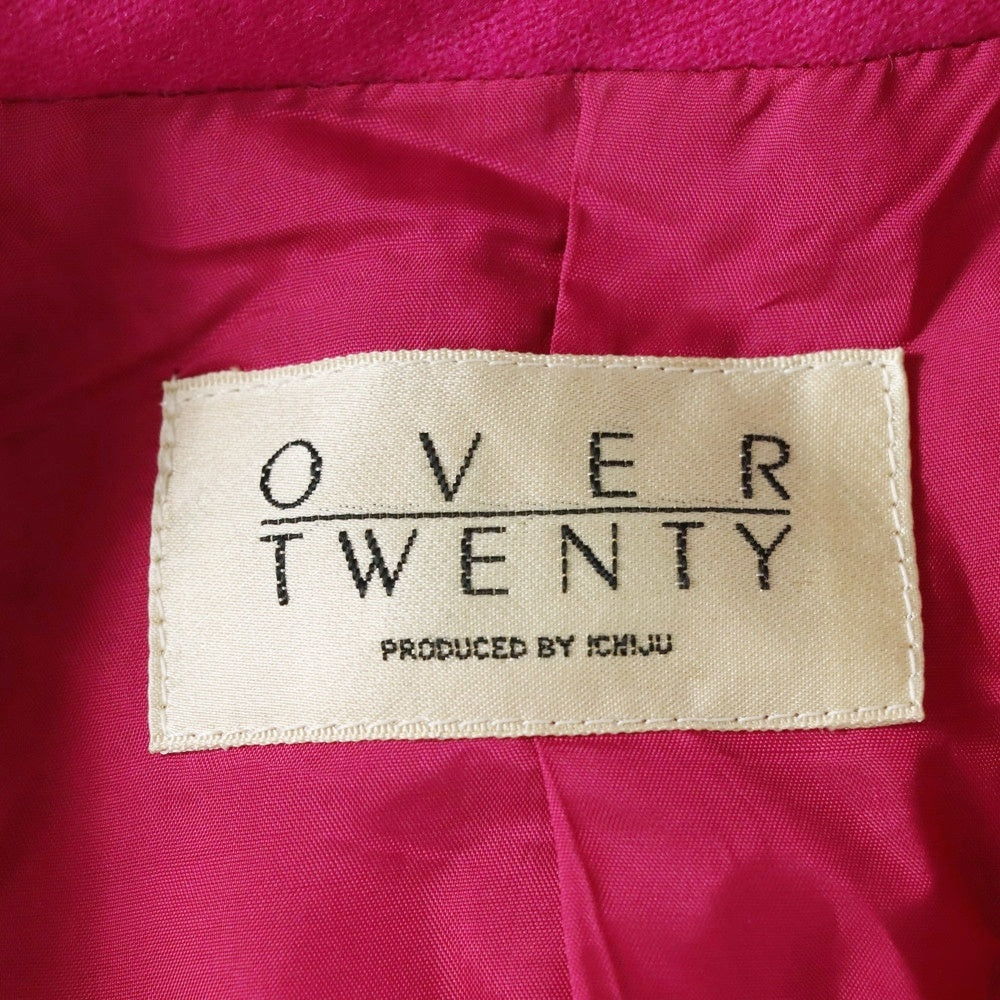 NO BRAND(ノーブランド) OVER TWENTY バブルスーツ ジャケット スカート　セットアップ　ピンク