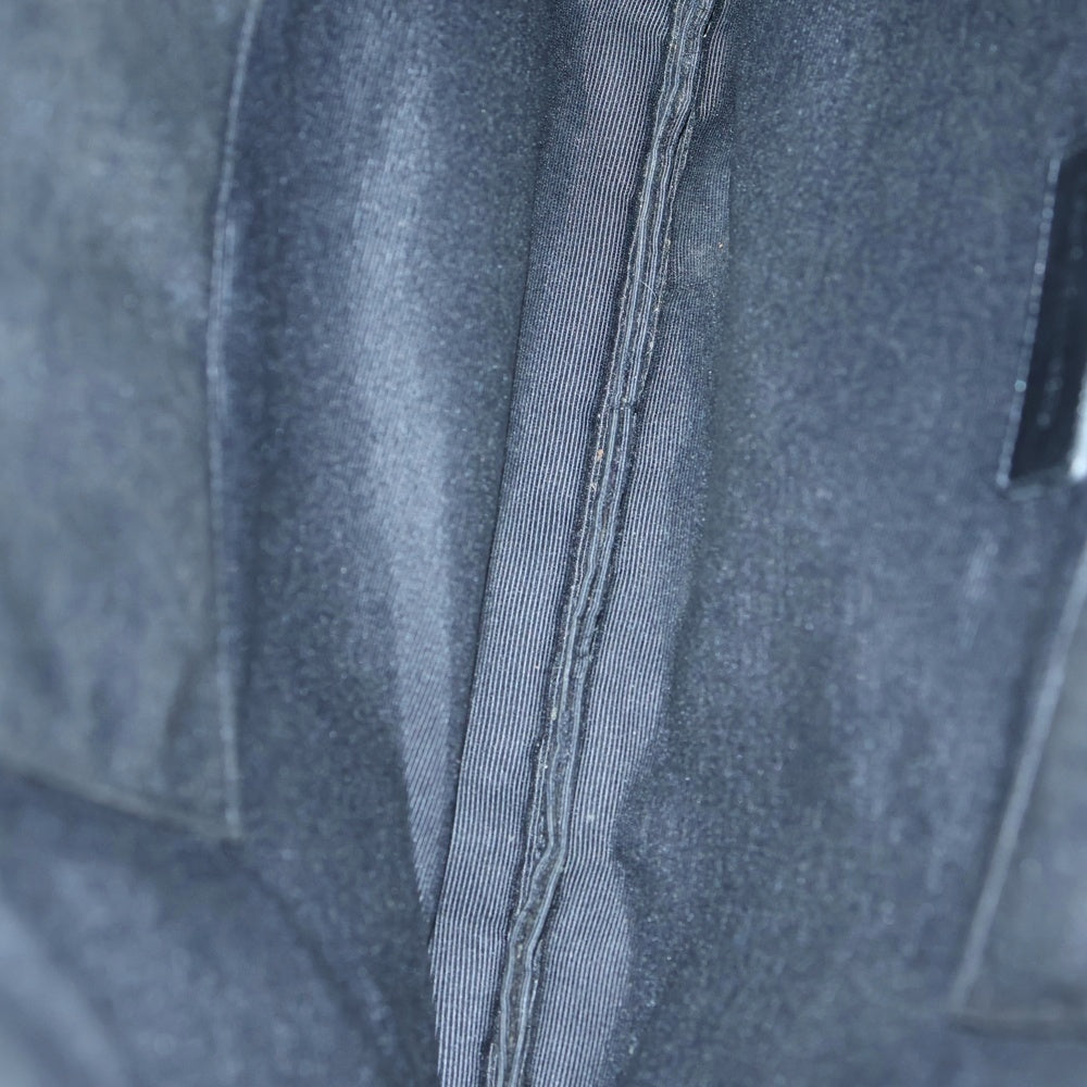 SAINT LAURENT PARIS(サンローランパリ) クロコダイル エンボスカーフレザー クラッチバッグ ブラック