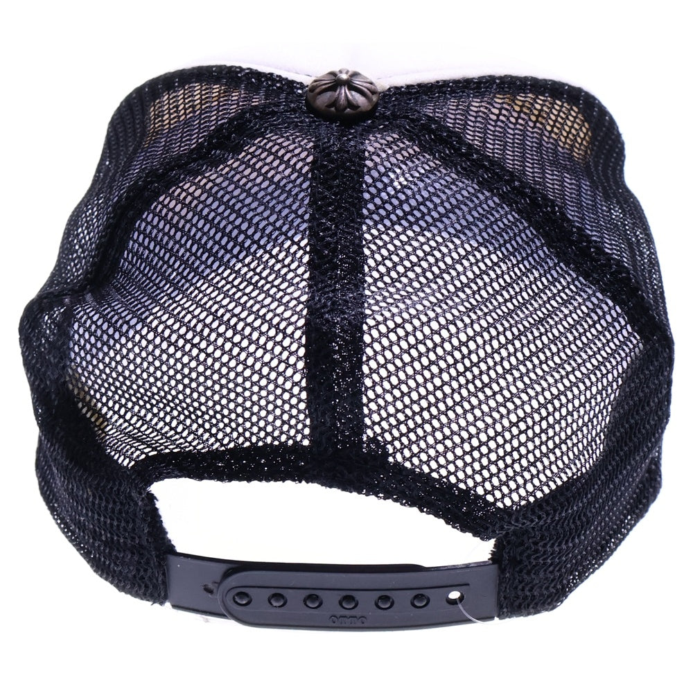 CHROME HEARTS(クロムハーツ) OLD TRUCKER CAP オールド CHパッチ メッシュトラッカーキャップ ブラック/ホワイト