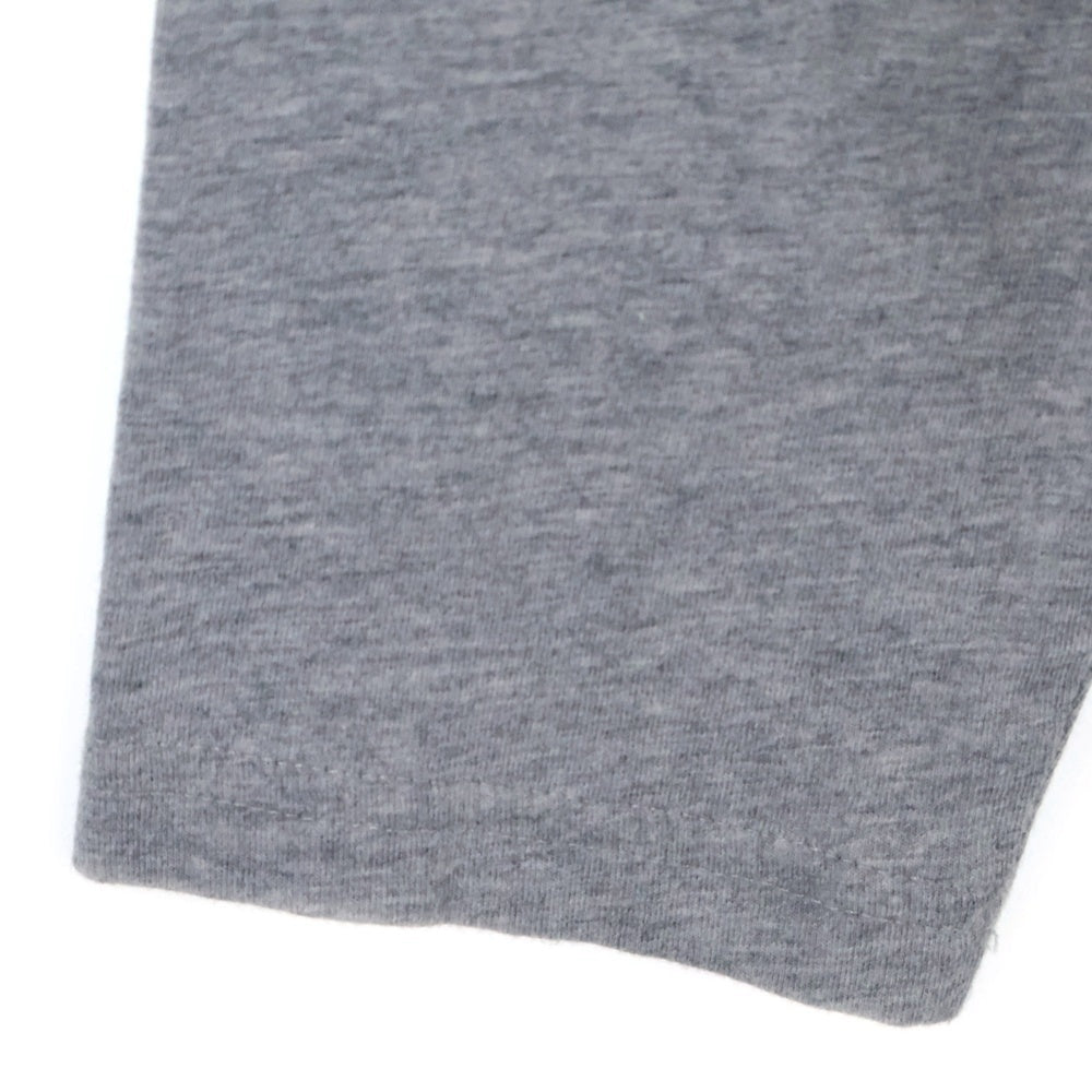 BURBERRY LONDON(バーバリーロンドン) Emblem Long Sleeve T-Shirt 8004255 エンブレムロゴ刺繍長袖Tシャツ ロンT グレー