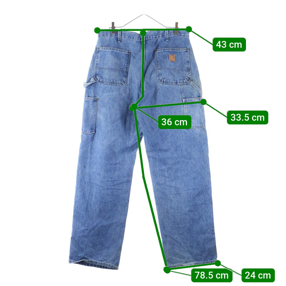 CARHARTT(カーハート) DOUBLE KNEE PANT ダブルニー ワークペインターデニムパンツ インディゴ B73 DST