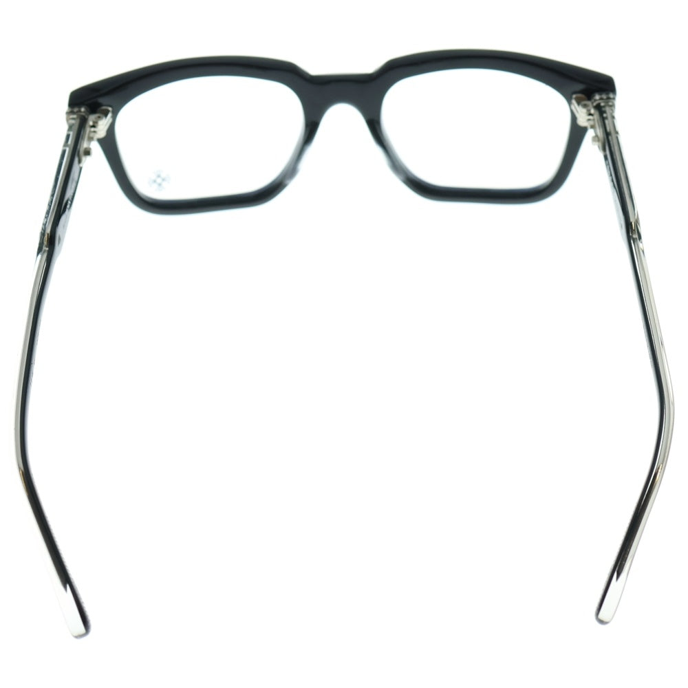CHROME HEARTS(クロムハーツ) AMBIDIXTROUS CHプラス ウェリントン型 サングラス メガネ アイウェア ブラック/シルバー