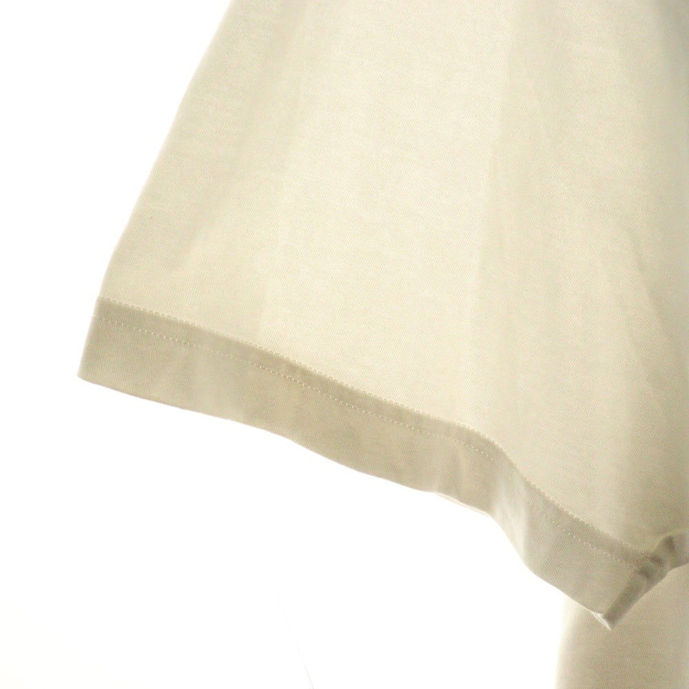 VETEMENTS(ヴェトモン) 24SS LIGHT JERSEY TEE UE64TR150W ラバーロゴ半袖Tシャツ ホワイト
