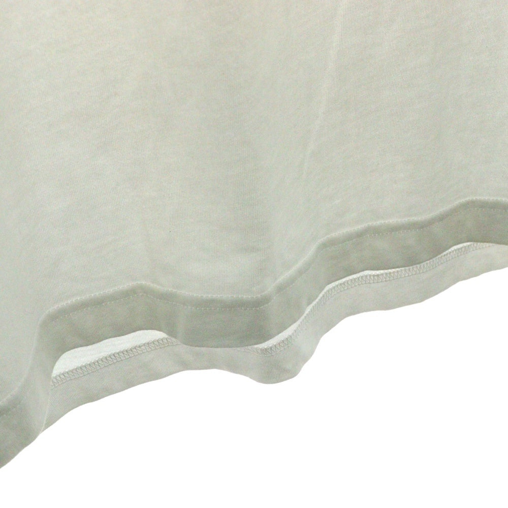 VETEMENTS(ヴェトモン) 24SS LIGHT JERSEY TEE UE64TR150W ラバーロゴ半袖Tシャツ ホワイト