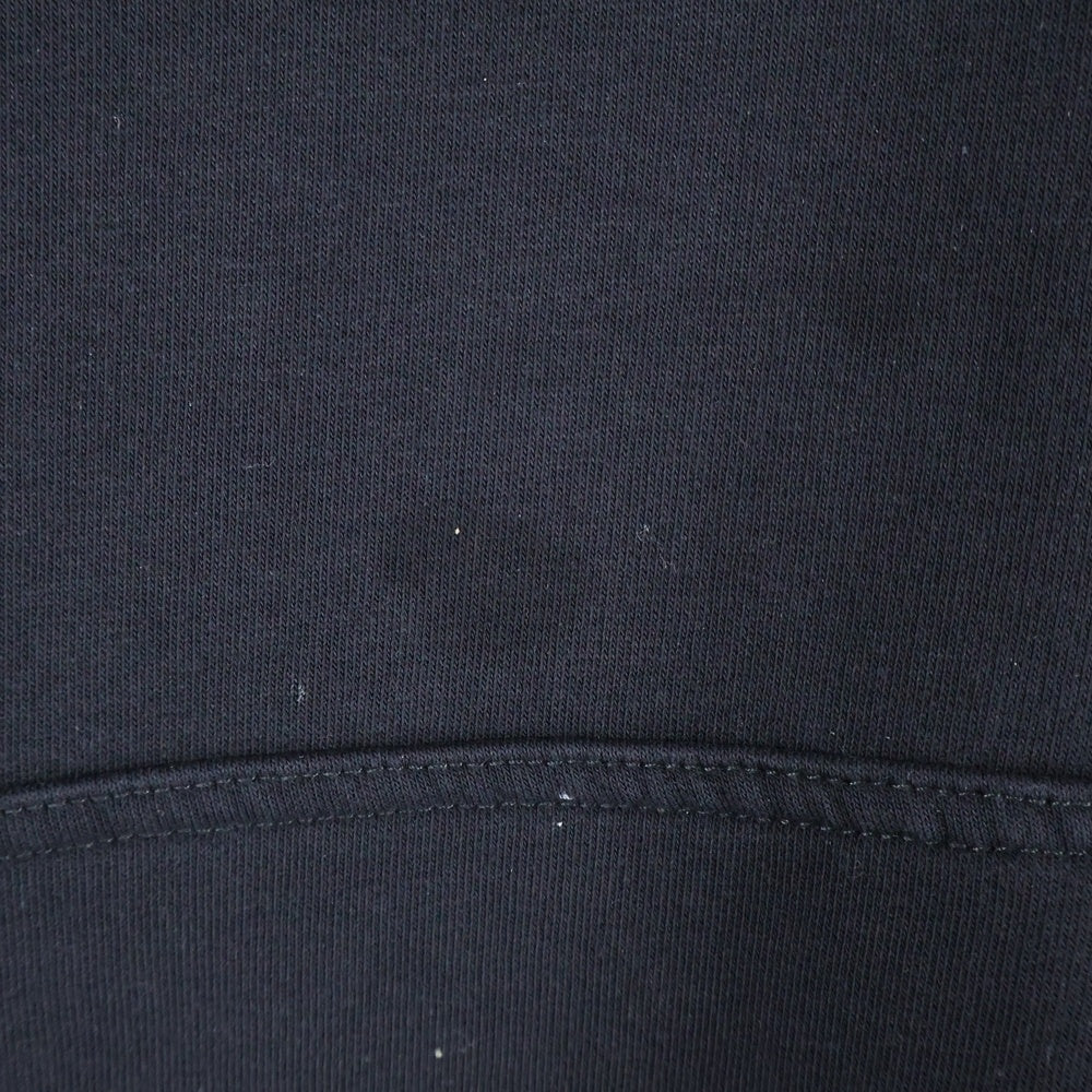 MM6 Maison Margiela(エムエムシックスメゾンマルジェラ) カレンダーロゴダメージ加工スウェットプルオーバーパーカー S62GU0112 ブラック