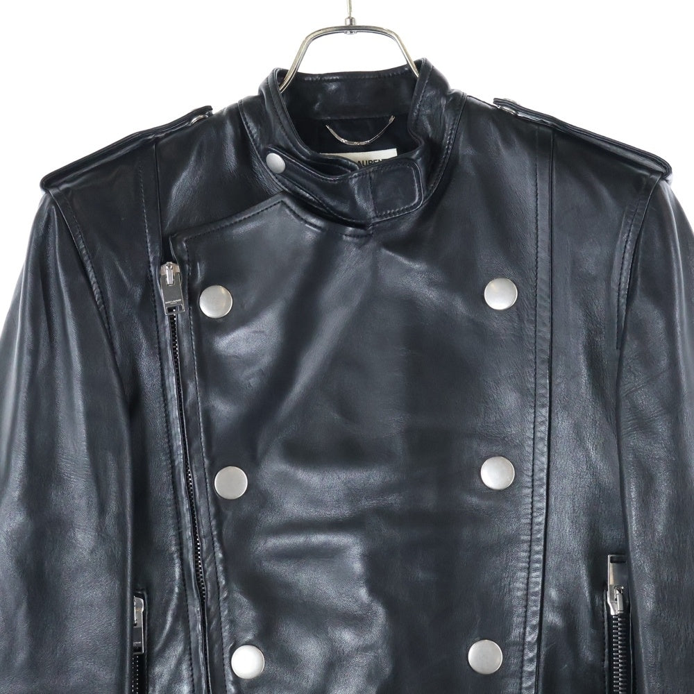 SAINT LAURENT PARIS(サンローランパリ) 13SS エディ期 ナポレオンレザージャケット 313518 Y5HAD ブラック