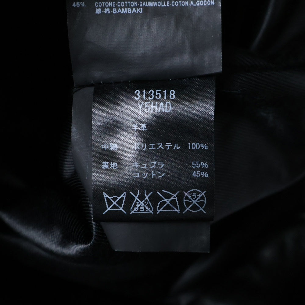 SAINT LAURENT PARIS(サンローランパリ) 13SS エディ期 ナポレオンレザージャケット 313518 Y5HAD ブラック