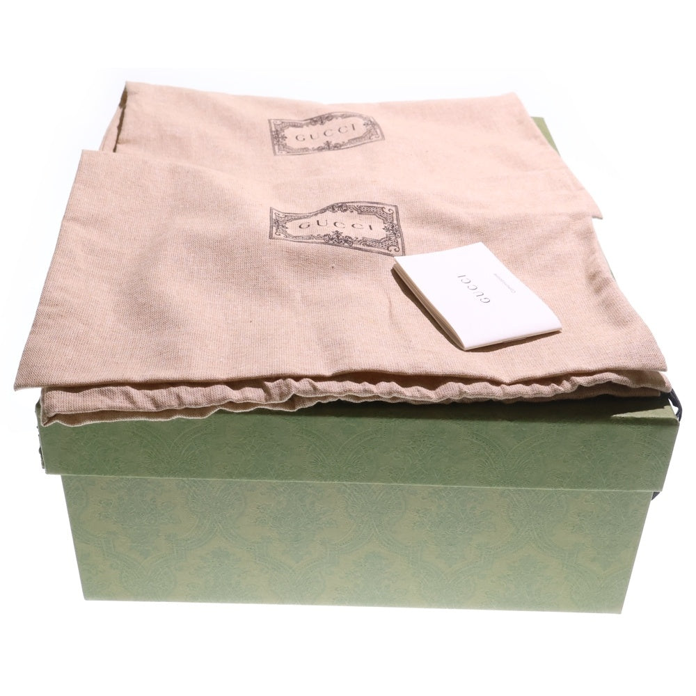 GUCCI(グッチ) GGモノグラム プラットフォーム スライド サンダル インディゴ 623212