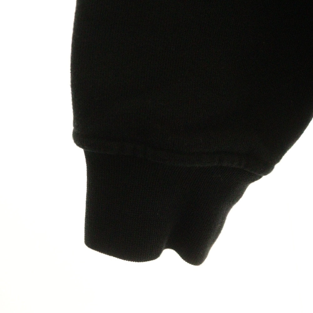 KITH(キス) ×THE SIMPSONS EMBROIDERED SWEAT シンプソンズ フロント刺繍 クルーネックスウェット ブラック 21-070-060-0015-1-0