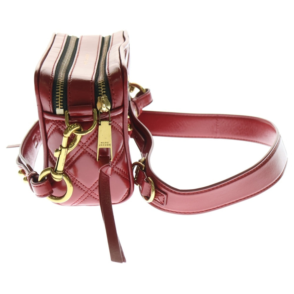 MARC JACOBS(マークジェイコブス) キルティング ショルダーバッグ レッド M0015419