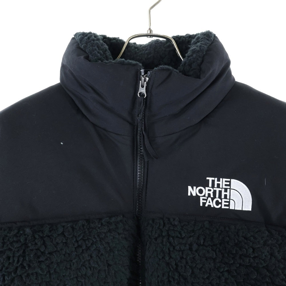 THE NORTH FACE(ザノースフェイス) HIGH PILE NUPTSE JACKET ボアジャケット ブラック NF0A5A84JK3