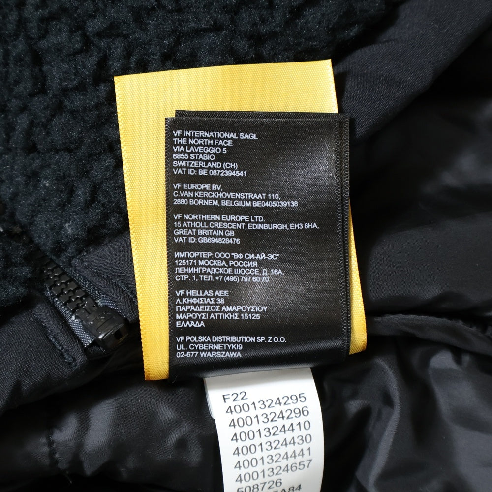 THE NORTH FACE(ザノースフェイス) HIGH PILE NUPTSE JACKET ボアジャケット ブラック NF0A5A84JK3